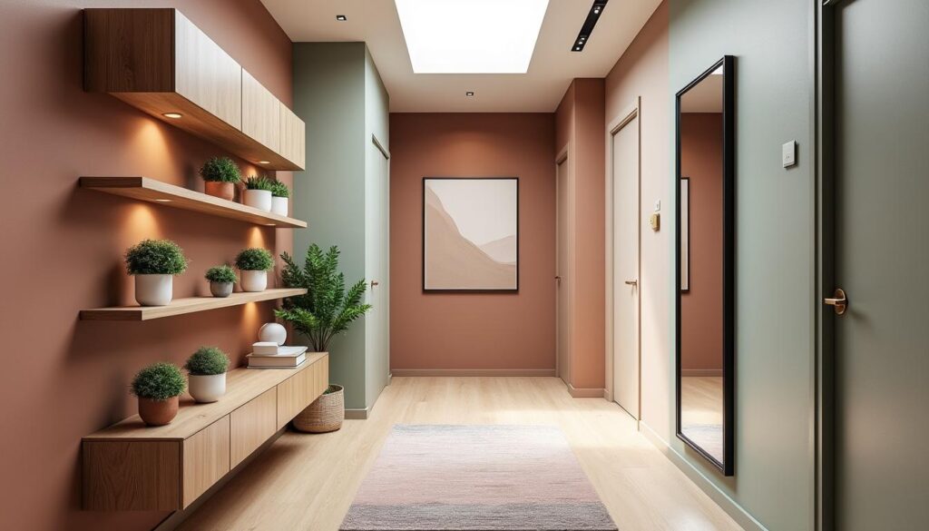 découvrez les couleurs tendance pour votre couloir en 2026 avec nos conseils et inspirations déco incontournables pour transformer cet espace avec style.