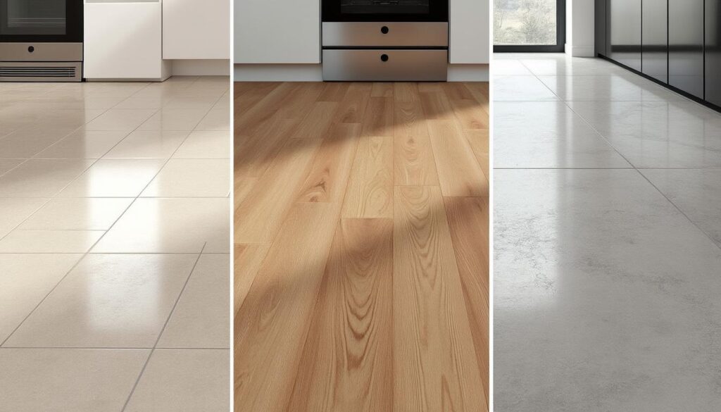 découvrez comment choisir le revêtement de sol idéal pour votre cuisine : carrelage, vinyle ou béton, pour un espace à la fois durable et esthétique.