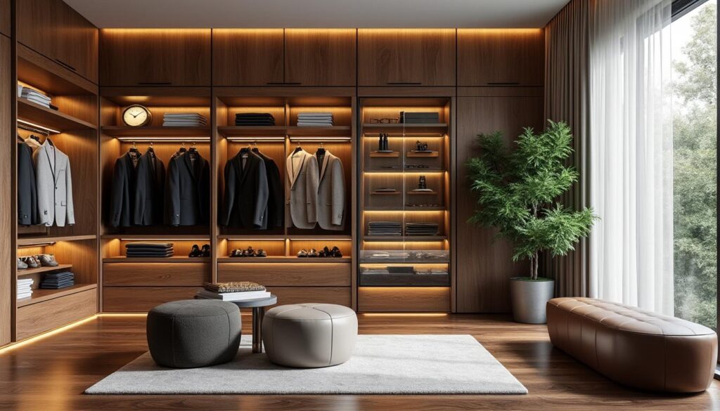 découvrez 30 idées astucieuses pour un dressing sur mesure accompagné d'estimations de prix pour aménager votre espace de rangement personnalisé.