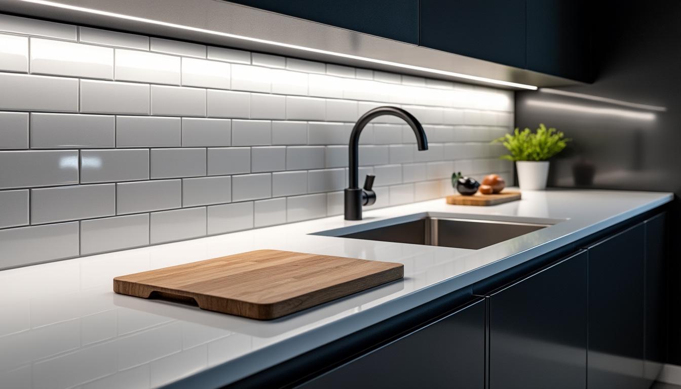 découvrez comment illuminer efficacement votre plan de travail avec notre guide complet couvrant les meilleures solutions d'éclairage et les étapes d'installation détaillées.