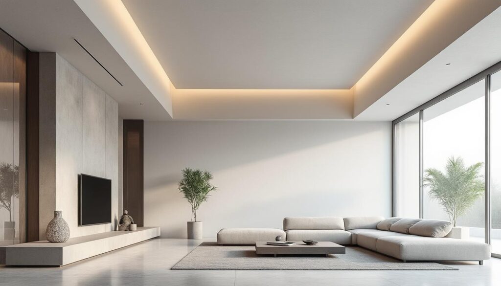 découvrez comment un plafond autoportant permet de créer un volume propre et soigné facilement, sans nécessiter de gros travaux de structure.