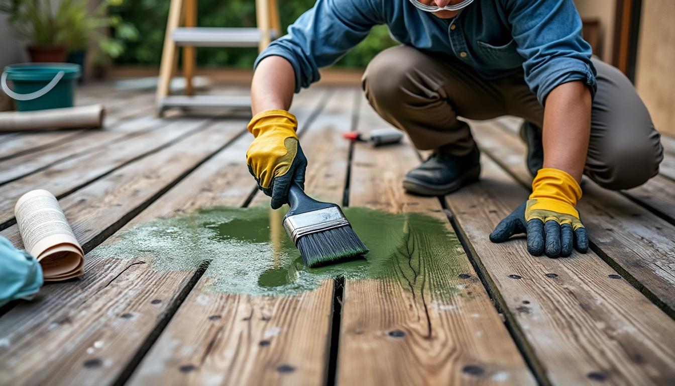 découvrez comment utiliser l'acide oxalique pour raviver le bois vieilli et lui redonner une nouvelle finition éclatante et naturelle.