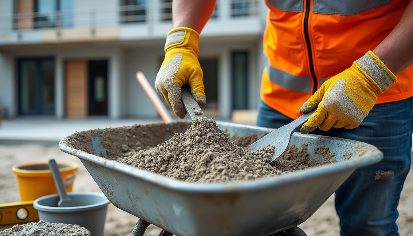 Dosage béton 350 kg avec mélange sable gravier : les proportions exactes pour réaliser ses projets extérieurs 2 découvrez les proportions exactes pour un dosage béton 350 kg avec mélange sable gravier, idéal pour réussir vos projets extérieurs avec précision et durabilité.