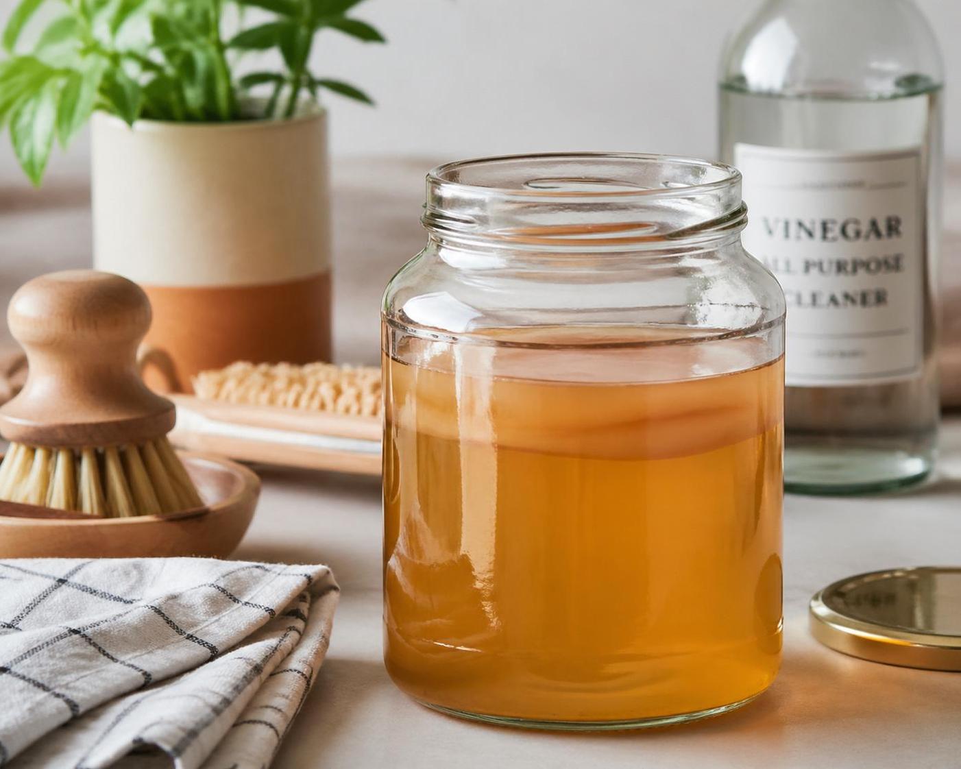 découvrez la mère vinaigre, un produit naturel et écologique aux mille usages pour nettoyer et entretenir votre maison sans recourir aux produits chimiques.