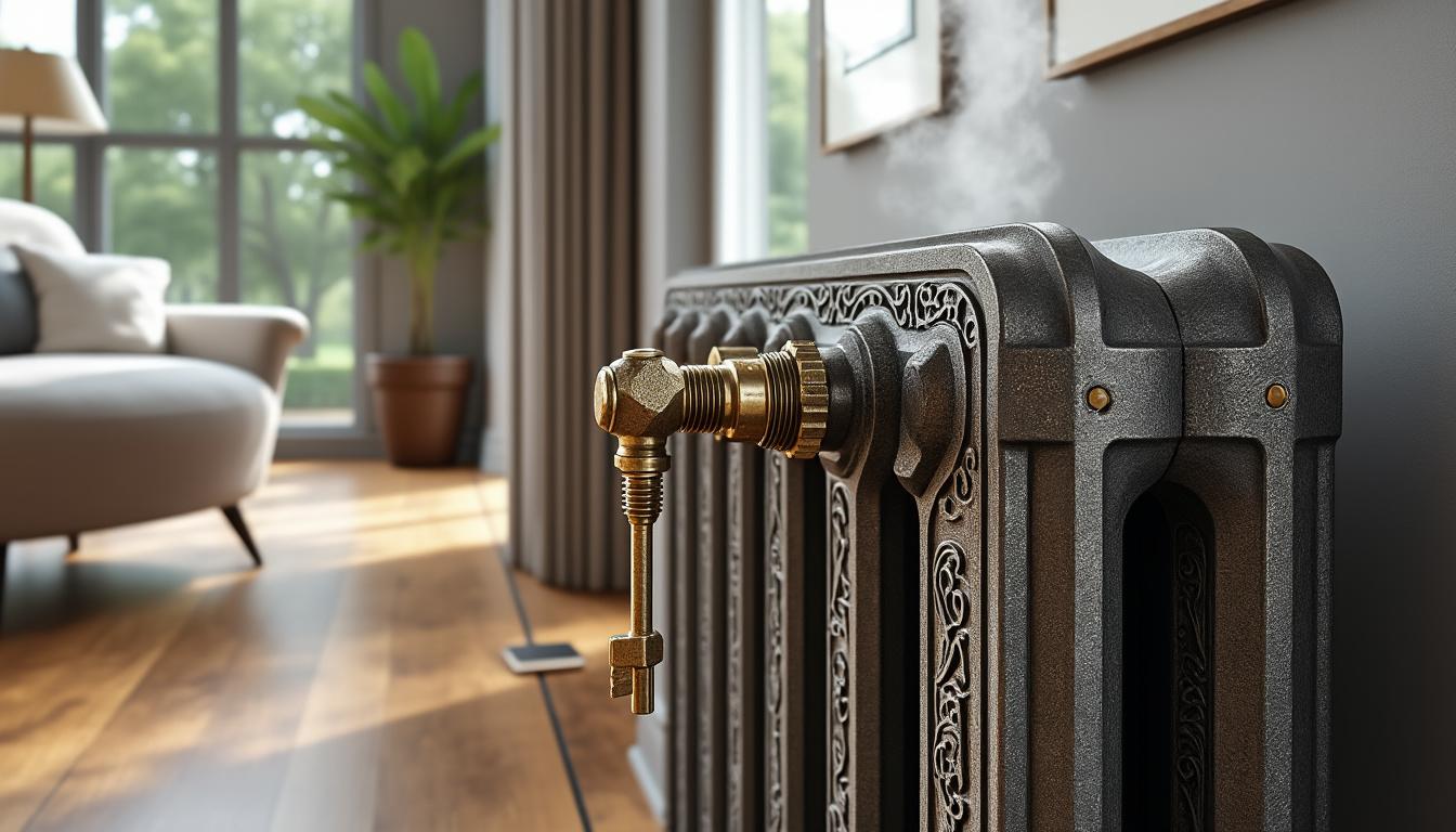 découvrez comment purger facilement votre radiateur en fonte pour un chauffage efficace tout en préservant l'esthétique de votre intérieur.