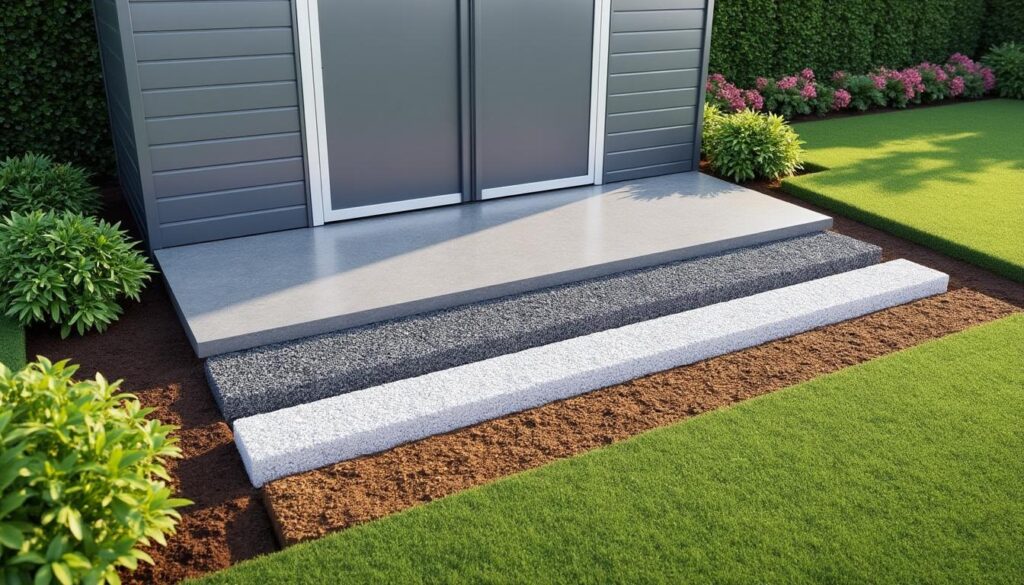 découvrez comment choisir et préparer la base idéale pour un abri de jardin en métal, assurant un résultat propre, solide et durable dans le temps.