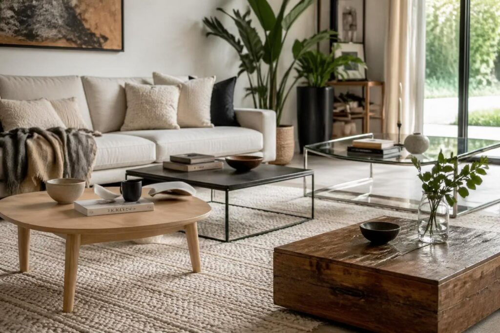 découvrez 30 designs inspirants de tables basses pour votre salon, adaptés à tous les styles et budgets. trouvez la pièce parfaite pour sublimer votre intérieur avec élégance et fonctionnalité.