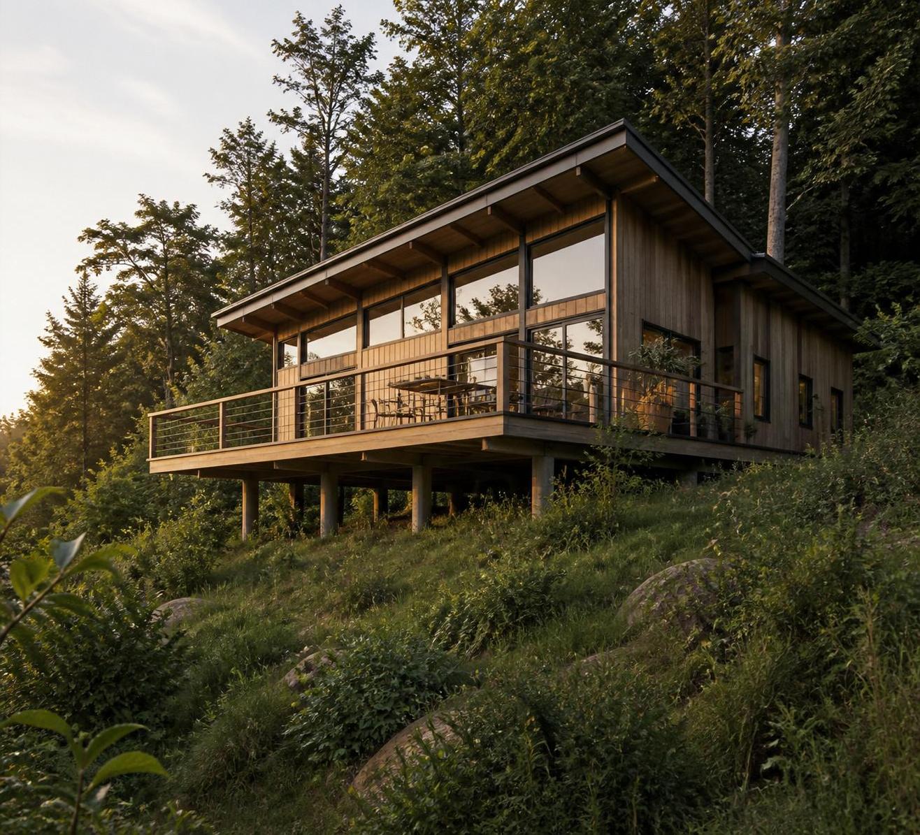 découvrez ce que la réglementation autorise pour un chalet sur pilotis sur un terrain non constructible, ainsi que des alternatives créatives pour concrétiser votre projet.