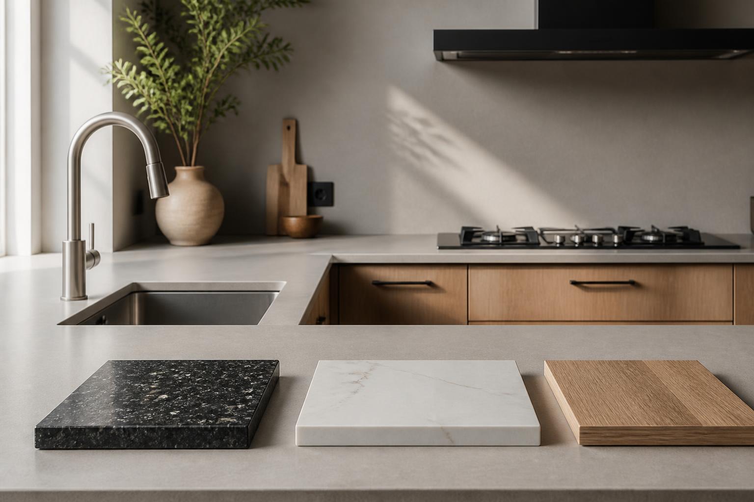découvrez comment choisir le plan de travail idéal pour votre cuisine en comparant les avantages du granit, du quartz et du bois. guide complet pour faire le meilleur choix selon votre style et vos besoins.