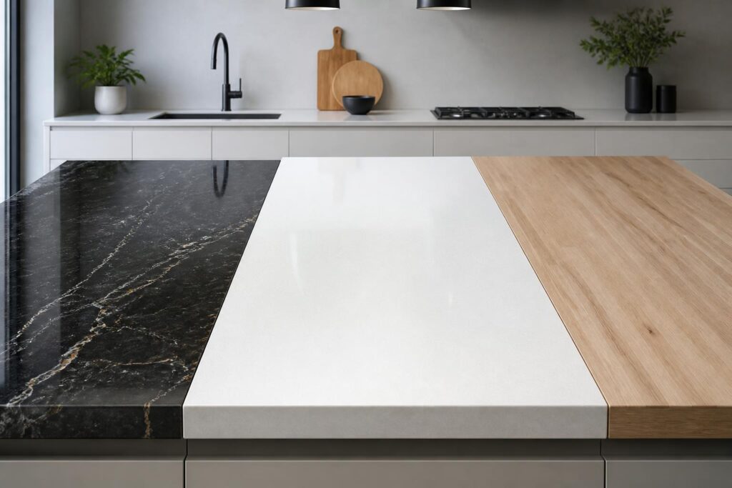 découvrez comment choisir le plan de travail idéal pour votre cuisine : granit, quartz ou bois. comparez les avantages de chaque matériau pour trouver celui qui correspond le mieux à vos besoins et à votre style.